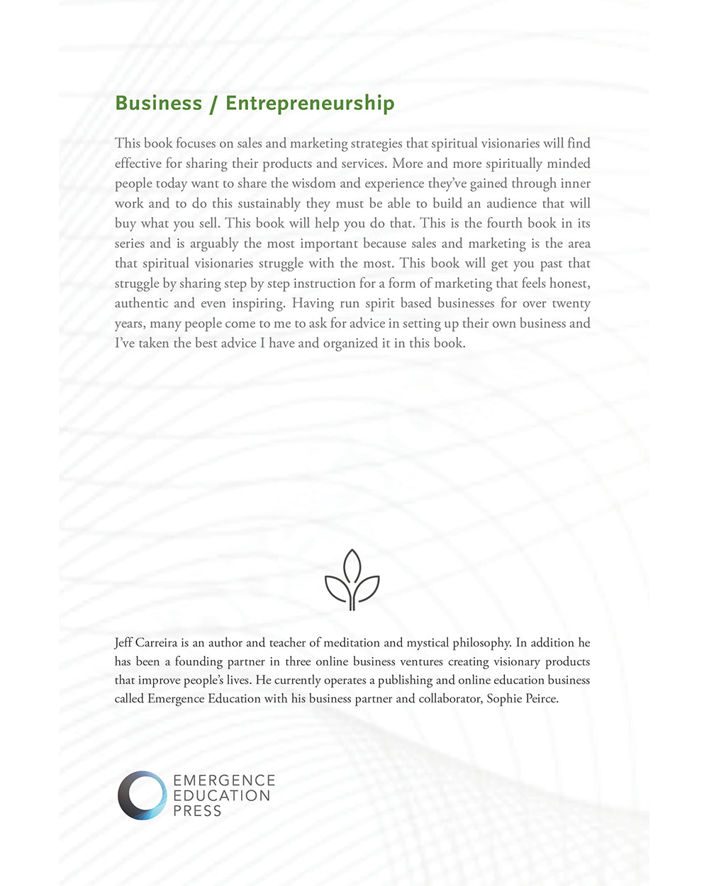 Online Marketing for Spiritual Visionaries: How to articulate your value and sell your products