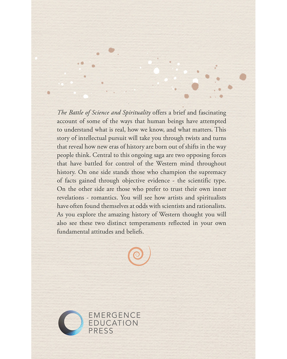 The Battle of Science and Spirituality: Reflections on the History of Western Philosophy